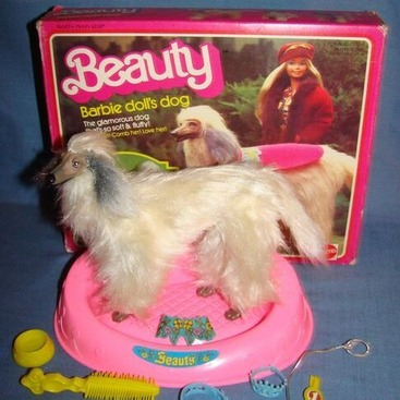 1979 Beauty, Barbie's Afghan Dog